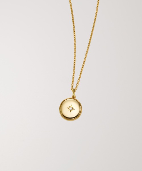 PAS TIERRA(パティエラ)の「-Lien- クレールコインネックレス(45cm)(ネックレス・レディース・イエローゴールド・FREE)」の4枚目の写真