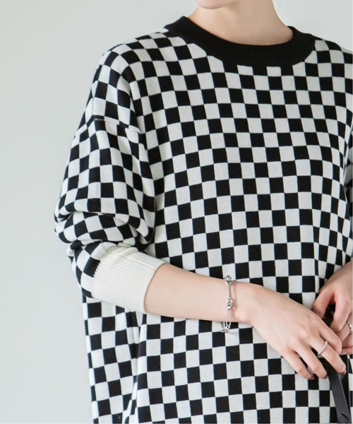 PROVOKE （プロヴォーク）の「【PROVOKE】Checker patern big knit