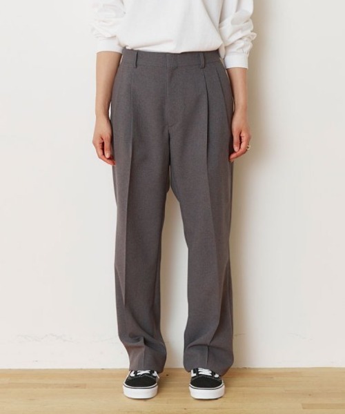 THE SHINZONE（ザ　シンゾーン）の「Shinzone CHRYSLER PANTS 21AMSPA01（その他パンツ・レディース・ネイビー/ブラウン/グレー・32inch/34inch/36inch）」の4枚目の写真