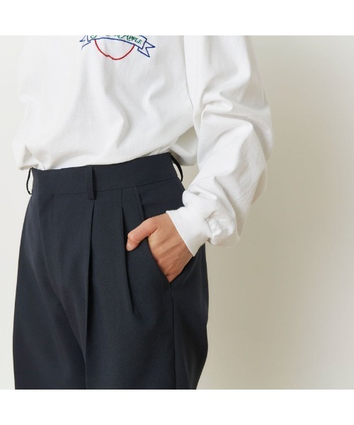 THE SHINZONE（ザ　シンゾーン）の「Shinzone CHRYSLER PANTS 21AMSPA01（その他パンツ・レディース・ネイビー/ブラウン/グレー・32inch/34inch/36inch）」の7枚目の写真