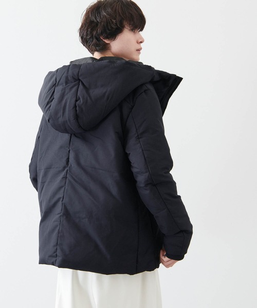 Anchor Smith（アンカー スミス）の「ブライトNCファブリックフードダウンジャケット（ダウンジャケット/コート・メンズ・ベージュ/ネイビー・M/L/XL）」の16枚目の写真