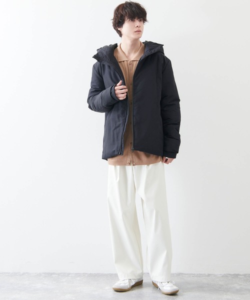 Anchor Smith（アンカー スミス）の「ブライトNCファブリックフードダウンジャケット（ダウンジャケット/コート・メンズ・ベージュ/ネイビー・M/L/XL）」の17枚目の写真