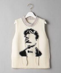 ＜MM6 Maison Margiela＞グラフィック ベスト -2WAY- Ψ