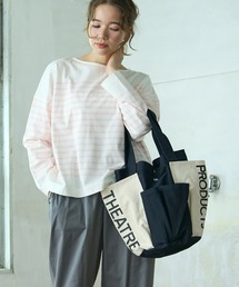 THEATRE PRODUCTS（シアタープロダクツ）の「【THEATRE PRODUCTS／シアタープロダクツ】 ロゴガーデンバッグ（トートバッグ・レディース）」