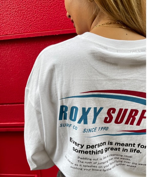 ROXY(ロキシー)の「【ZOZO限定アイテム】OVAL LONGSLEEVE TEE/ロキシー長袖バックプリントロンT(Tシャツ/カットソー・レディース・ブラック/ホワイト/パープル・FREE)」の16枚目の写真