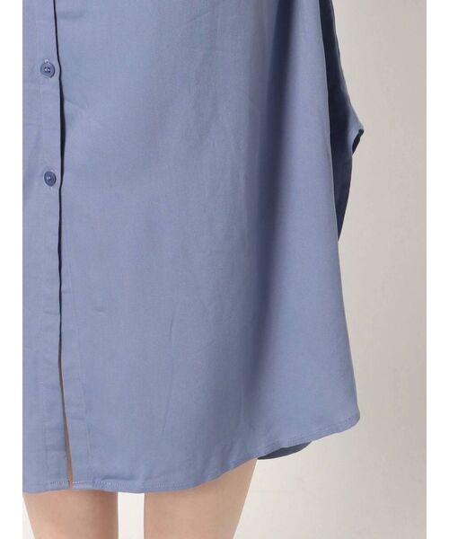 EMODA（エモダ）の「【AD】レーヨンシャツワンピース（シャツワンピース・レディース・ベージュ/カーキ・FREE）」の9枚目の写真