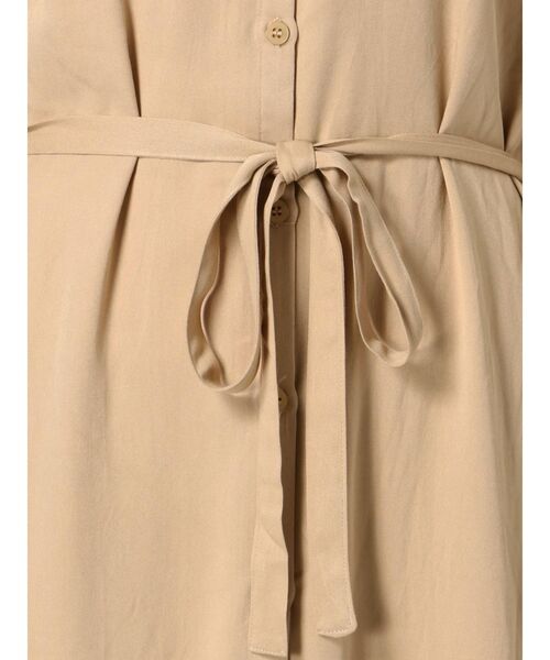 EMODA（エモダ）の「【AD】レーヨンシャツワンピース（シャツワンピース・レディース・ベージュ/カーキ・FREE）」の11枚目の写真
