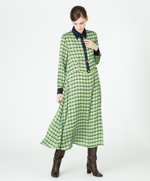 allureville（アルアバイル）の「リーフジオメトリックシャツ