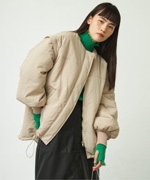 VACANCY | モンスター袖マルチ２wayライトダウン中綿コート(その他アウター)