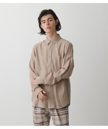 AZUL by moussy | WINTER LINEN BASIC SHIRT(シャツ/ブラウス)