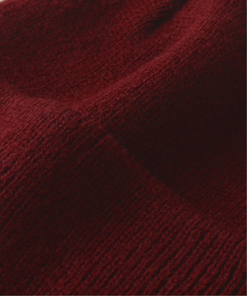 JOURNAL STANDARD relume（ジャーナルスタンダード　レリューム）の「Brawn wide ビーニー/ニット帽（ニットキャップ/ビーニー・メンズ・ブラック/ブラウン/オレンジ/ボルドー・FREE）」の11枚目の写真