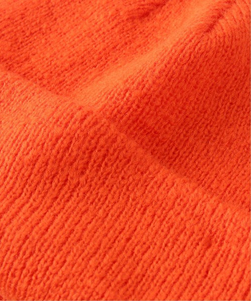 JOURNAL STANDARD relume（ジャーナルスタンダード　レリューム）の「Brawn wide ビーニー/ニット帽（ニットキャップ/ビーニー・メンズ・ブラック/ブラウン/オレンジ/ボルドー・FREE）」の10枚目の写真