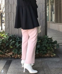 CELFORD（セルフォード）の「バックスリットテーパードパンツ