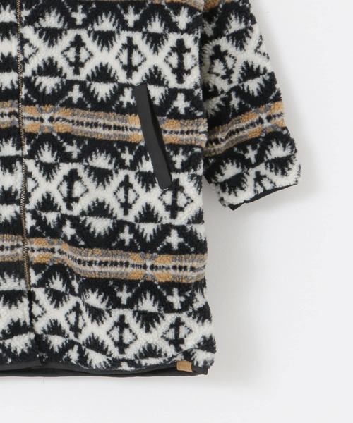 PENDLETON(ペンドルトン)の「ROXY PENDLETON BOA JACKET(ダウンジャケット/コート・レディース・ブラック系その他/レッド系その他・MEDIUM)」の10枚目の写真