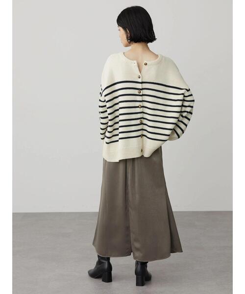 AMERICAN HOLIC（アメリカンホリック）の「2WAYボーダーニットカーディガン（カーディガン/ボレロ・レディース・ブルー系その他2/ブラック系その他4/ホワイト系その他4・FREE）」の22枚目の写真