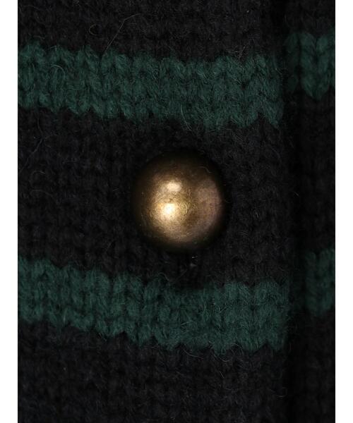 AMERICAN HOLIC（アメリカンホリック）の「2WAYボーダーニットカーディガン（カーディガン/ボレロ・レディース・ブルー系その他2/ブラック系その他4/ホワイト系その他4・FREE）」の8枚目の写真