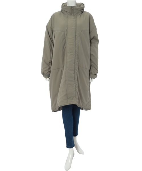 fifth（フィフス）の「中綿モンスターパーカー（ダウンジャケット/コート・レディース・ブラック/カーキ/ライトベージュ・MEDIUM）」の11枚目の写真