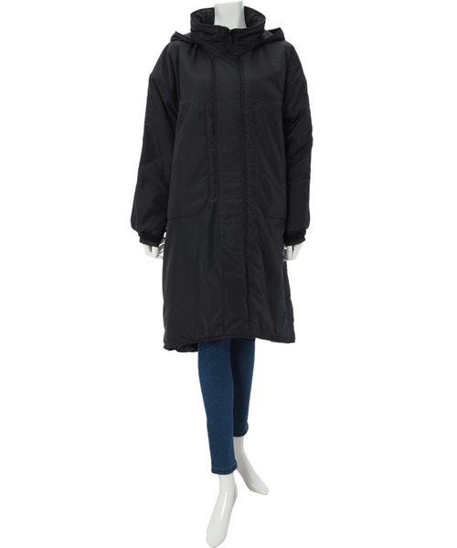 fifth（フィフス）の「中綿モンスターパーカー（ダウンジャケット/コート・レディース・ブラック/カーキ/ライトベージュ・MEDIUM）」の13枚目の写真