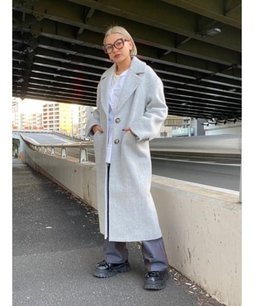 THROW by SLY(スローバイスライ)の「THROW HW C/P FLARE PT ハイウエスト センタープレス フレアパンツ(スラックス・レディース・ブラウン/ベージュ・1/0)」の15枚目の写真