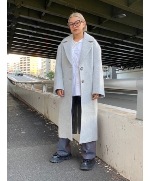 THROW by SLY(スローバイスライ)の「THROW HW C/P FLARE PT ハイウエスト センタープレス フレアパンツ(スラックス・レディース・ブラウン/ベージュ・1/0)」の18枚目の写真