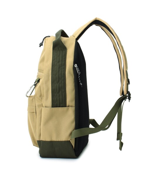 SHOO・LA・RUE（シューラルー）の「◆カラビナ付き VIAGGIOリュック（バックパック/リュック・レディース・チャコールグレー/ライトベージュ/ピンク系/カーキ系4・00）」の5枚目の写真