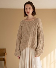 mangata | Fluffy knit(ニット/セーター)