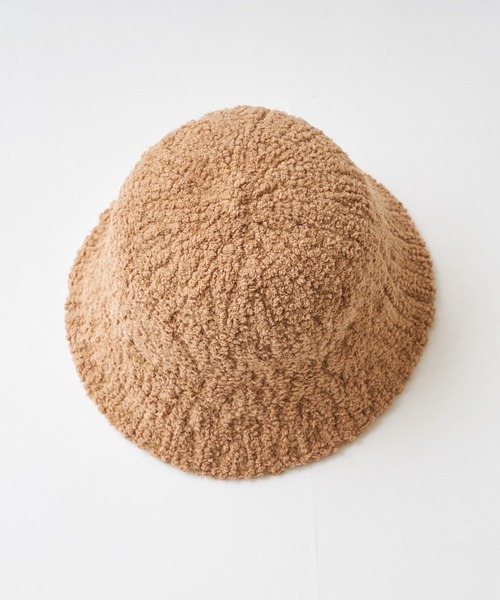 COLONY 2139（コロニートゥーワンスリーナイン）の「プードルボーラーハット（ハット・レディース・ベージュ/ブラック/ホワイト・FREE）」の9枚目の写真