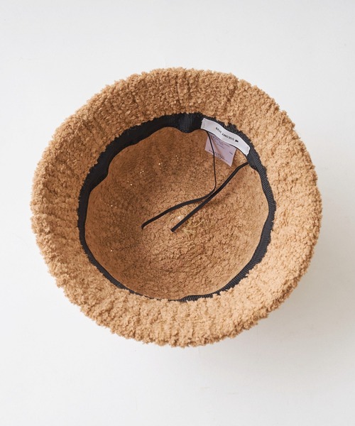 COLONY 2139（コロニートゥーワンスリーナイン）の「プードルボーラーハット（ハット・レディース・ベージュ/ブラック/ホワイト・FREE）」の11枚目の写真