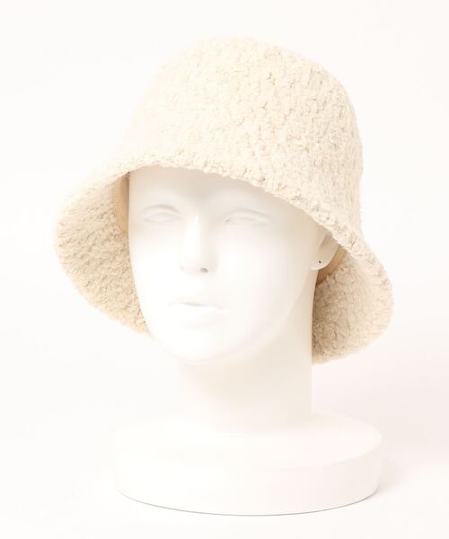 COLONY 2139（コロニートゥーワンスリーナイン）の「プードルボーラーハット（ハット・レディース・ベージュ/ブラック/ホワイト・FREE）」の14枚目の写真