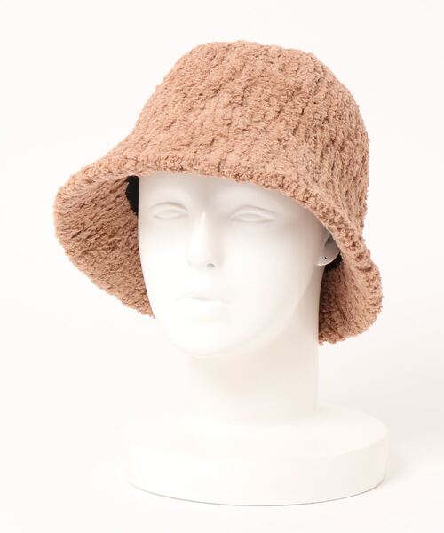 COLONY 2139（コロニートゥーワンスリーナイン）の「プードルボーラーハット（ハット・レディース・ベージュ/ブラック/ホワイト・FREE）」の16枚目の写真