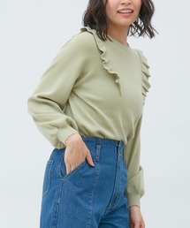 Honeys | フリルトップス(ニット/セーター)