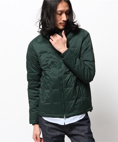 OUTLET(アウトレット)の「【Ciaopanic】ストレッチダウンジャケット(ダウンジャケット/コート・メンズ・ブラック/グリーン/ネイビー・MEDIUM/LARGE)」の2枚目の写真