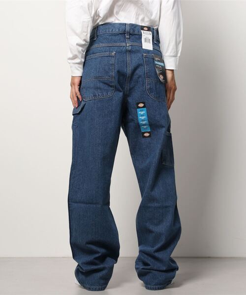 Dickies（ディッキーズ）の「Dickies リラックスフィットペインターパンツ（デニムパンツ・メンズ・インディゴブルー/ブルー系その他/その他・30inch/34inch/36inch/32inch/38inch/42inch/40inch）」の5枚目の写真