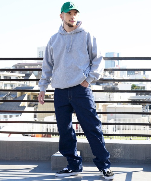 Dickies（ディッキーズ）の「Dickies リラックスフィットペインターパンツ（デニムパンツ・メンズ・インディゴブルー/ブルー系その他/その他・30inch/34inch/36inch/32inch/38inch/42inch/40inch）」の12枚目の写真