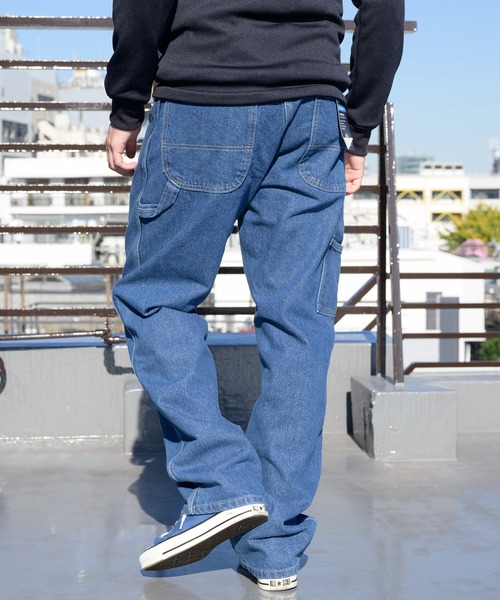 Dickies（ディッキーズ）の「Dickies リラックスフィットペインターパンツ（デニムパンツ・メンズ・インディゴブルー/ブルー系その他/その他・30inch/34inch/36inch/32inch/38inch/42inch/40inch）」の18枚目の写真