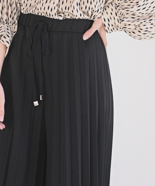 rps（アールピーエス）の「プリーツスカーチョ（その他パンツ・レディース・チャコールグレー/ブラック/ダークグリーン/グレイッシュベージュ/ライトカーキ/グレイッシュブルー・フリー）」の22枚目の写真