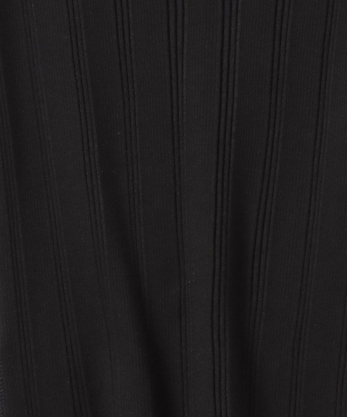 YOUNG&OLSEN The DRYGOODS STORE(ヤングアンドオルセン)の「YOUNG & OLSEN TDS RANDOM RIB BACKWARDS TANK(タンクトップ・レディース・ホワイト/ブラック/カーキ・1/2)」の7枚目の写真