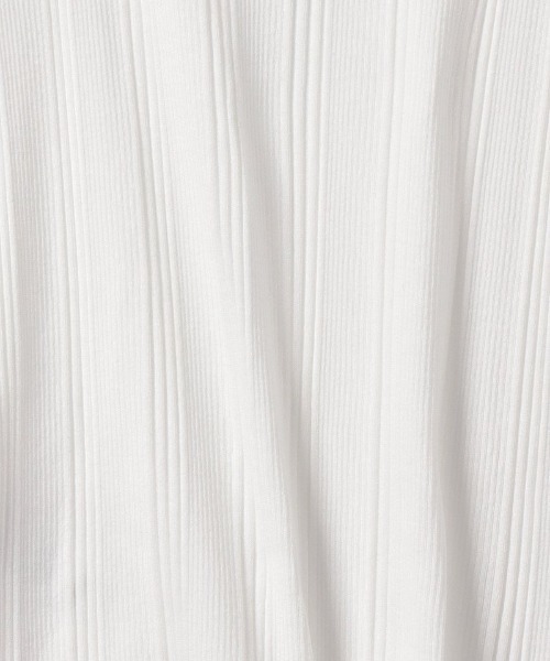 YOUNG&OLSEN The DRYGOODS STORE(ヤングアンドオルセン)の「YOUNG & OLSEN TDS RANDOM RIB BACKWARDS TANK(タンクトップ・レディース・ホワイト/ブラック/カーキ・1/2)」の11枚目の写真