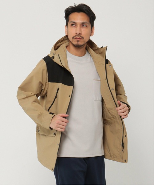 ikka(イッカ)の「撥水ストレッチマウンテンパーカー(マウンテンパーカー・メンズ・オリーブ/ネイビー/ベージュ・S/M/L/XL)」の9枚目の写真