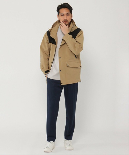 ikka(イッカ)の「撥水ストレッチマウンテンパーカー(マウンテンパーカー・メンズ・オリーブ/ネイビー/ベージュ・S/M/L/XL)」の6枚目の写真