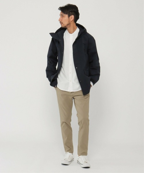 ikka(イッカ)の「撥水ストレッチマウンテンパーカー(マウンテンパーカー・メンズ・オリーブ/ネイビー/ベージュ・S/M/L/XL)」の8枚目の写真