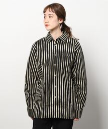 【未使用】マリメッコ kioski Piccolo jokapoikaシャツS marimekko ブラウス シャツ 「kioski」 Piccolo / jokapoika