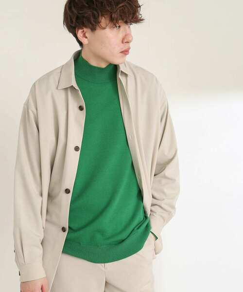 SENSE OF PLACE by URBAN RESEARCH（センスオブプレイスバイアーバンリサーチ）の「『セットアップ対応』カラールーズシャツ（その他アウター・メンズ・グレー/ホワイト/ライトベージュ・MEDIUM/LARGE）」の19枚目の写真