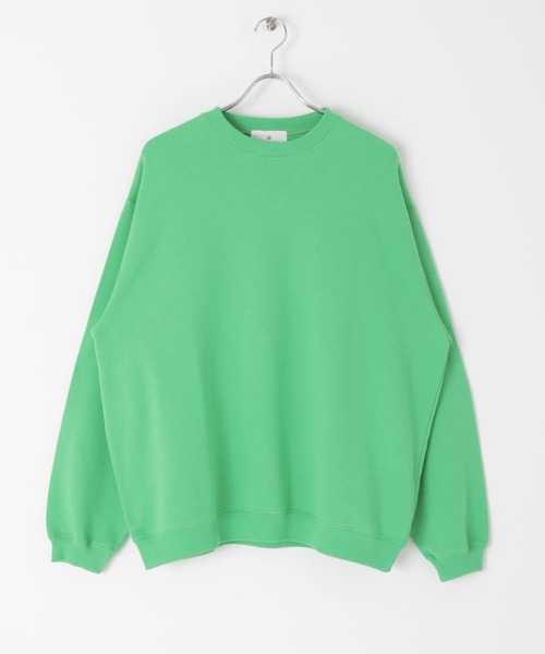 URBAN RESEARCH Sonny Label（アーバンリサーチサニーレーベル）の「ベーシックオーバースエットプルオーバー（スウェット・メンズ・ブラック/オフホワイト/イエロー/グリーン/ロイヤルブルー・MEDIUM/LARGE）」の15枚目の写真