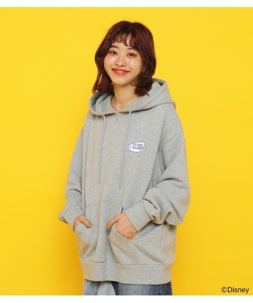 RODEO CROWNS WIDE BOWL（ロデオクラウンズワイドボウル）の「(Mickey&Minnie)パーカー（パーカー・レディース・オフホワイト/ブラック/杢グレー・FREE）」の15枚目の写真