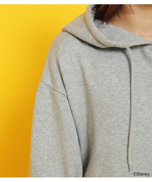 RODEO CROWNS WIDE BOWL（ロデオクラウンズワイドボウル）の「(Mickey&Minnie)パーカー（パーカー・レディース・オフホワイト/ブラック/杢グレー・FREE）」の18枚目の写真