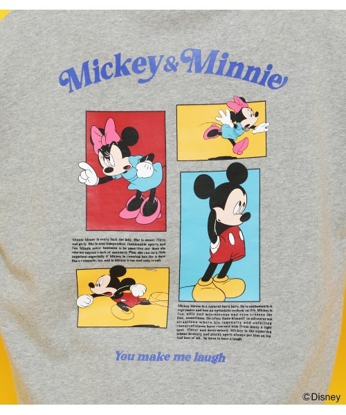 RODEO CROWNS WIDE BOWL（ロデオクラウンズワイドボウル）の「(Mickey&Minnie)パーカー（パーカー・レディース・オフホワイト/ブラック/杢グレー・FREE）」の20枚目の写真