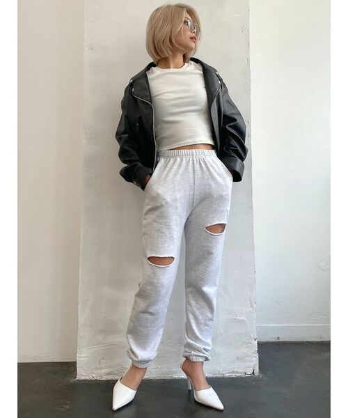 GYDA(ジェイダ)の「BASIC Tシャツ(Tシャツ/カットソー・レディース・ブラック/オフホワイト/ライトイエロー・FREE)」の14枚目の写真