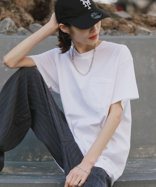 GILDAN(ギルダン)の「【GILDAN/ギルダン】ULTRA COTTON POCKET T-SHIRT ウルトラコットン ポケット半袖Tシャツ G230 無地T カットソー クルーネック 2026年春夏(Tシャツ/カットソー・メンズ・ライトブルー/ネイビー/ホワイト/マルーン/ブラック/オレンジ/ライム/グレー/サンドベージュ/アッシュグレー・L/XL/S/M)」の2枚目の写真