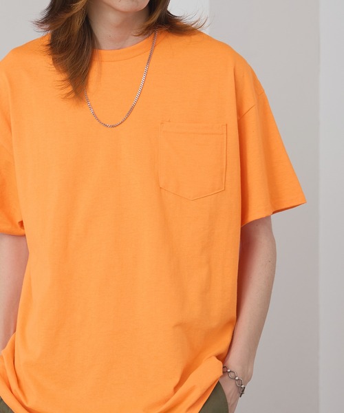 GILDAN(ギルダン)の「【GILDAN/ギルダン】ULTRA COTTON POCKET T-SHIRT ウルトラコットン ポケット半袖Tシャツ G230 無地T カットソー クルーネック 2026年春夏(Tシャツ/カットソー・メンズ・ライトブルー/ネイビー/ホワイト/マルーン/ブラック/オレンジ/ライム/グレー/サンドベージュ/アッシュグレー・L/XL/S/M)」の10枚目の写真